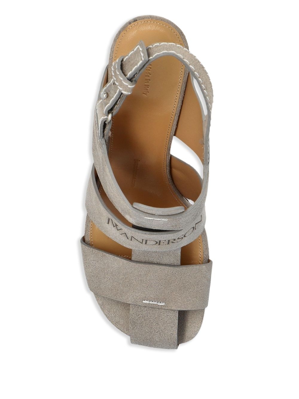 95mm suede fisherman sandals - 4