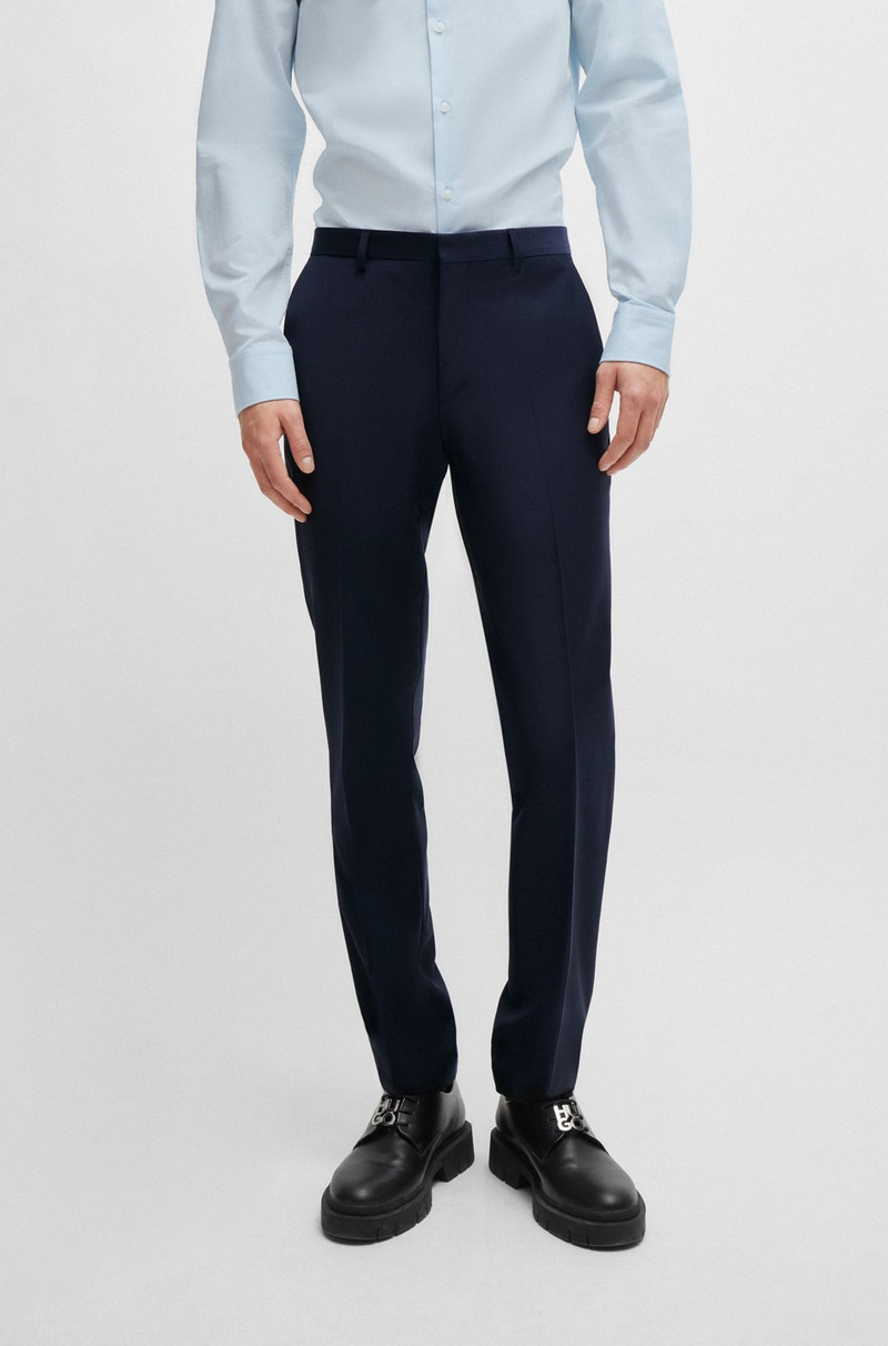 EXTRA-SLIM-FIT TROUSERS IN SUPER-FLEX FABRIC 2