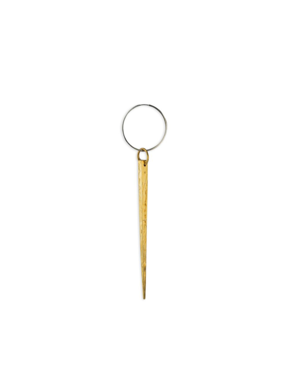 spike hoop earring - 1