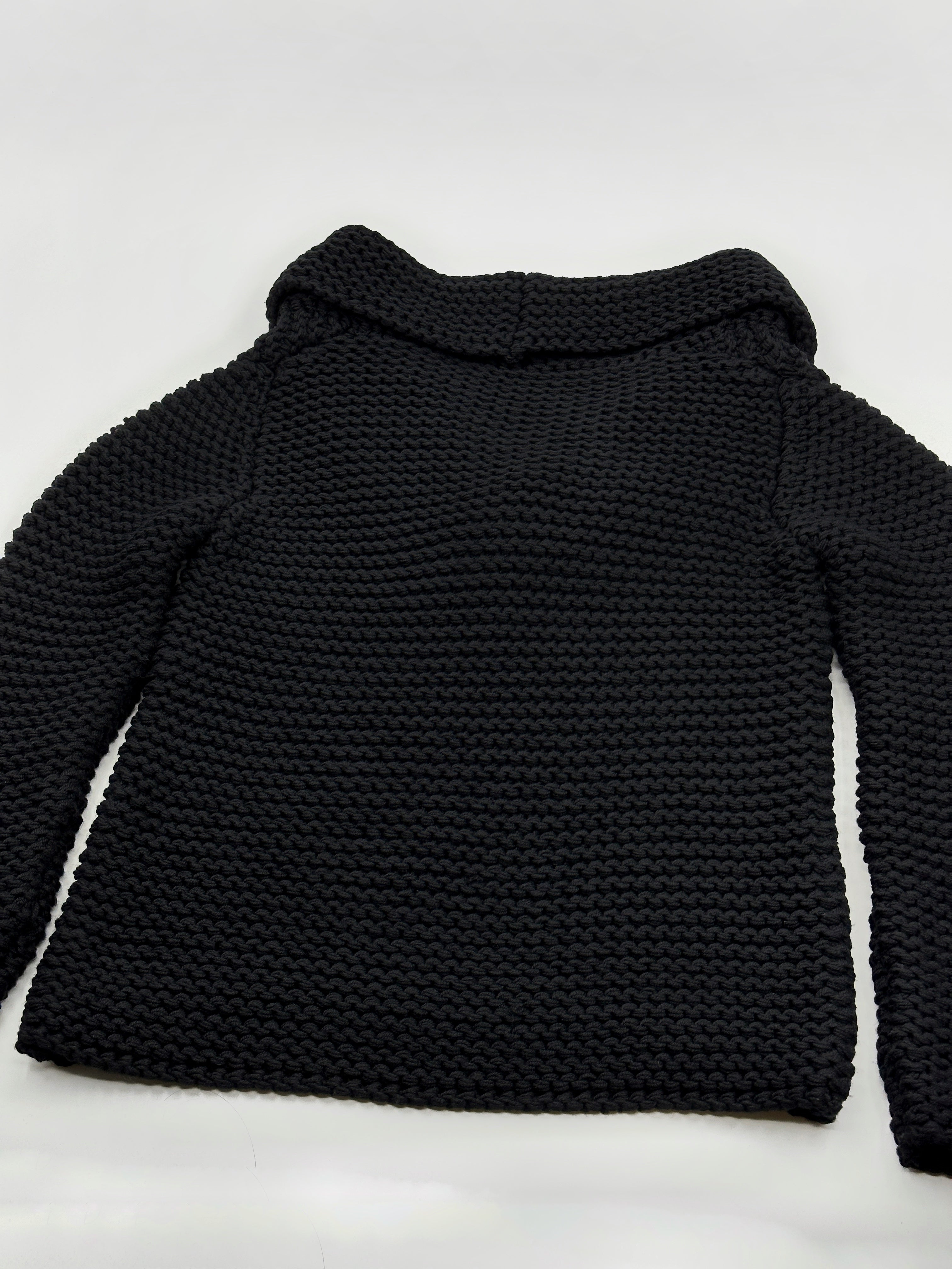Gucci Fall 2001 Tom Ford Runway Heavyweight Oversized Slouchy Knit Wool Sweater M - 9