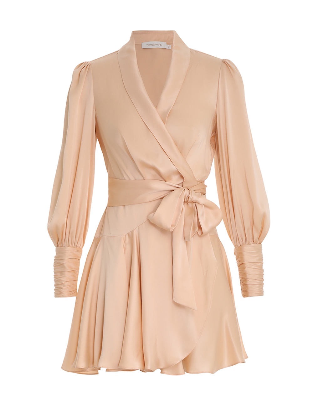 Zimmermann SILK WRAP MINI DRESS | REVERSIBLE