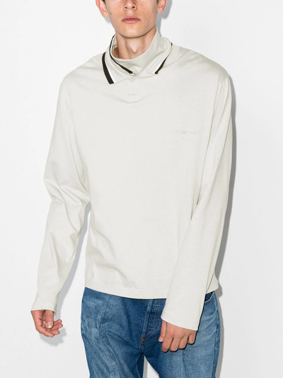 Y/Project three neck polo top outlook