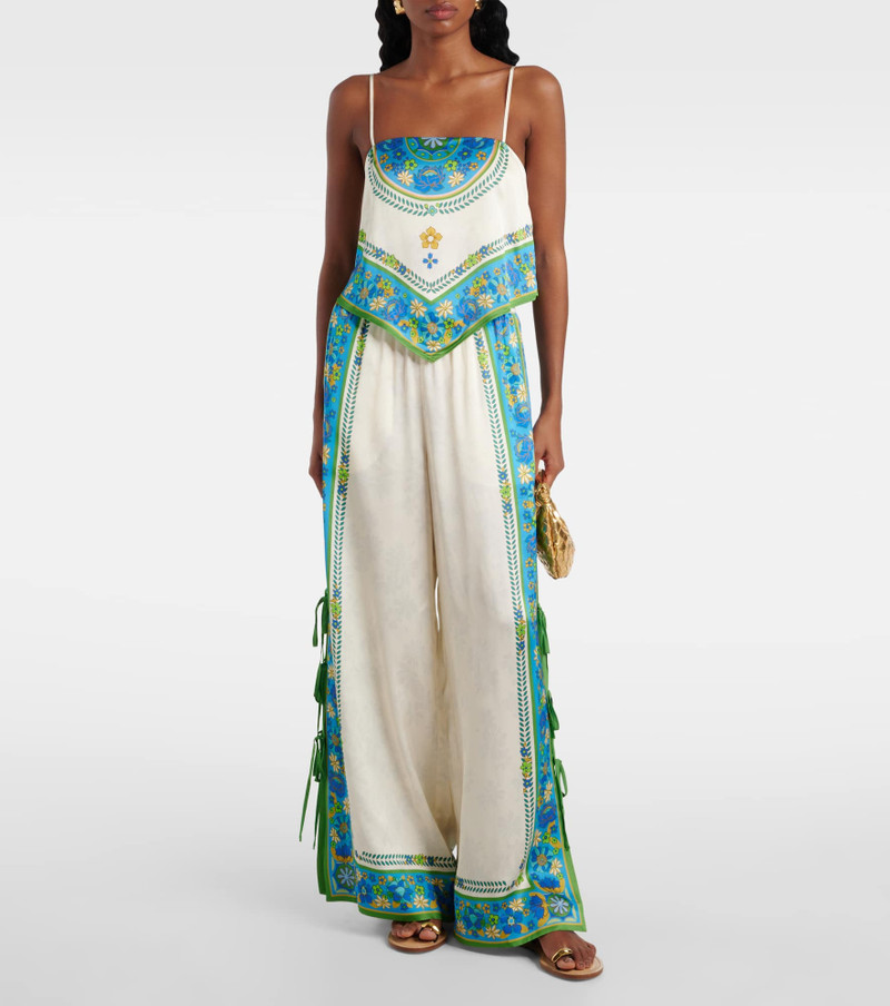 ALÉMAIS Vivianna printed top outlook