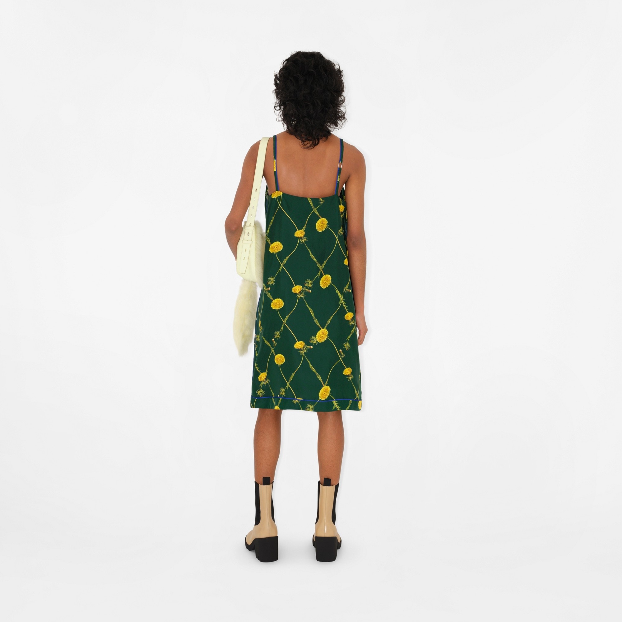 Dandelion Silk Dress - 4