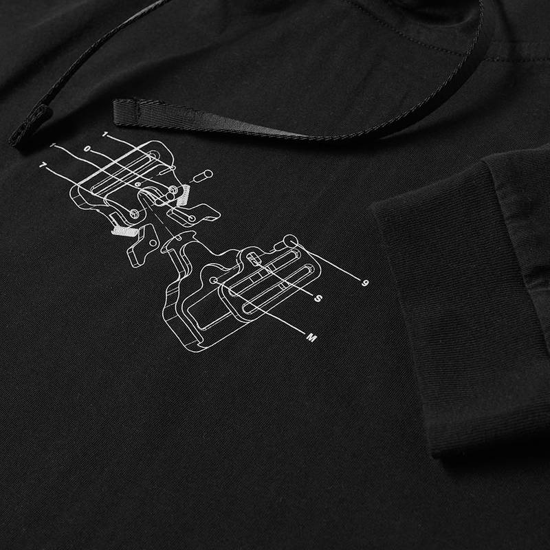 END. x 1017 Alyx 9SM Buckle Print Hooded Sweat 2