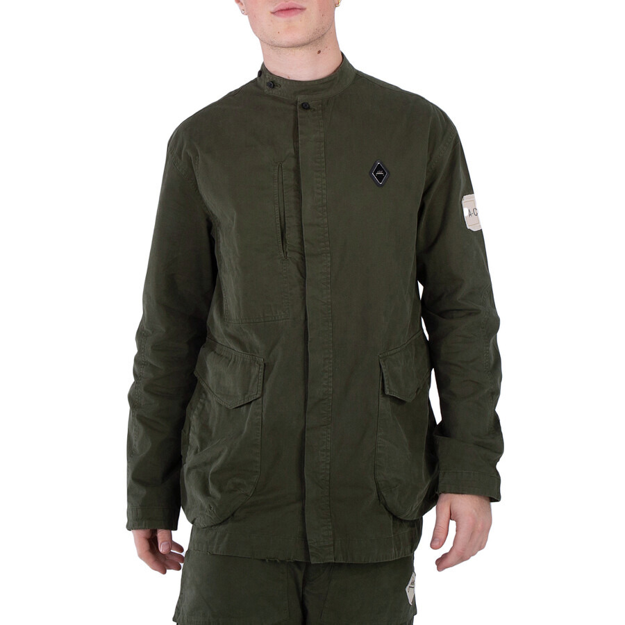 A-Cold-Wall Men's Dark Olive Ando Work Shirt - 3