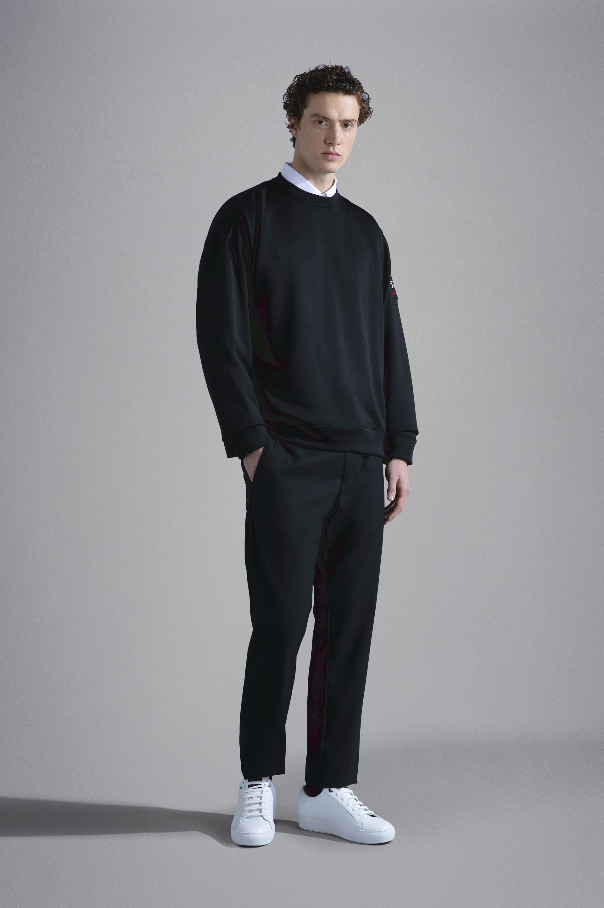 WOOL TECHNICAL FABRIC TROUSERS - 2