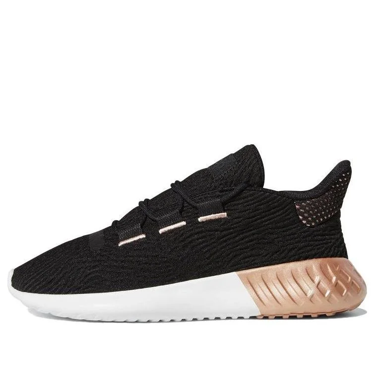 (WMNS) adidas Tubular Dusk 'Black Platinum Metallic' F34228 - 1