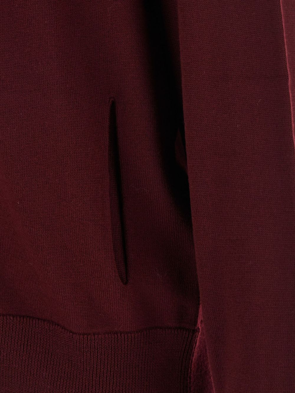 zip-up high-neck cardigan - 3