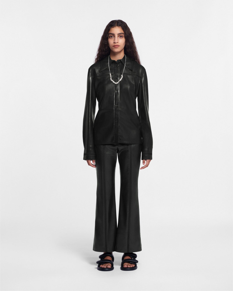 Nanushka JESCA - OKOBOR™ alt-leather pants - Black outlook