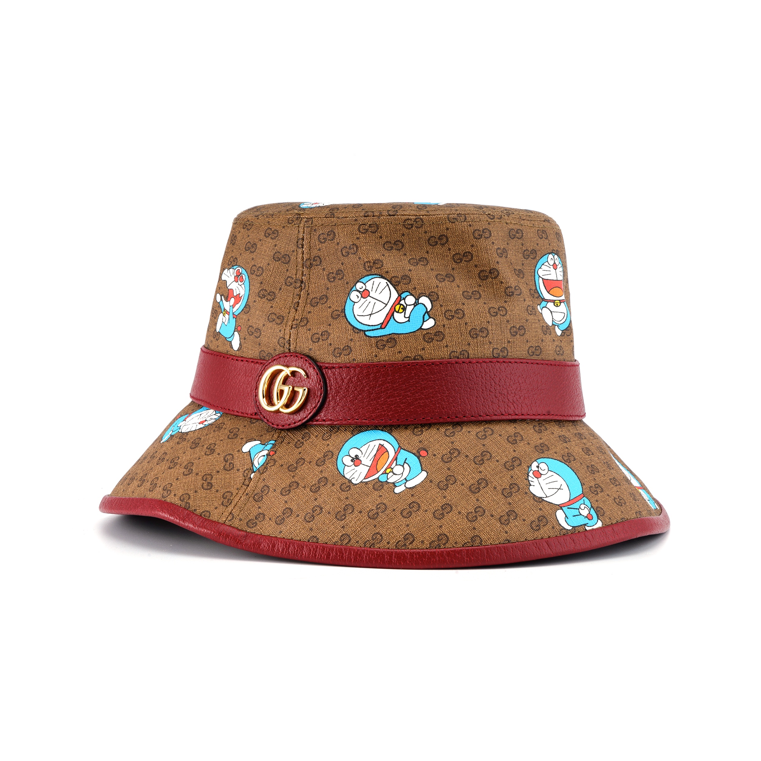Gucci x Doraemon Bucket Hat 'Cherry Monogram' 648846-4HACU-8574 - 2