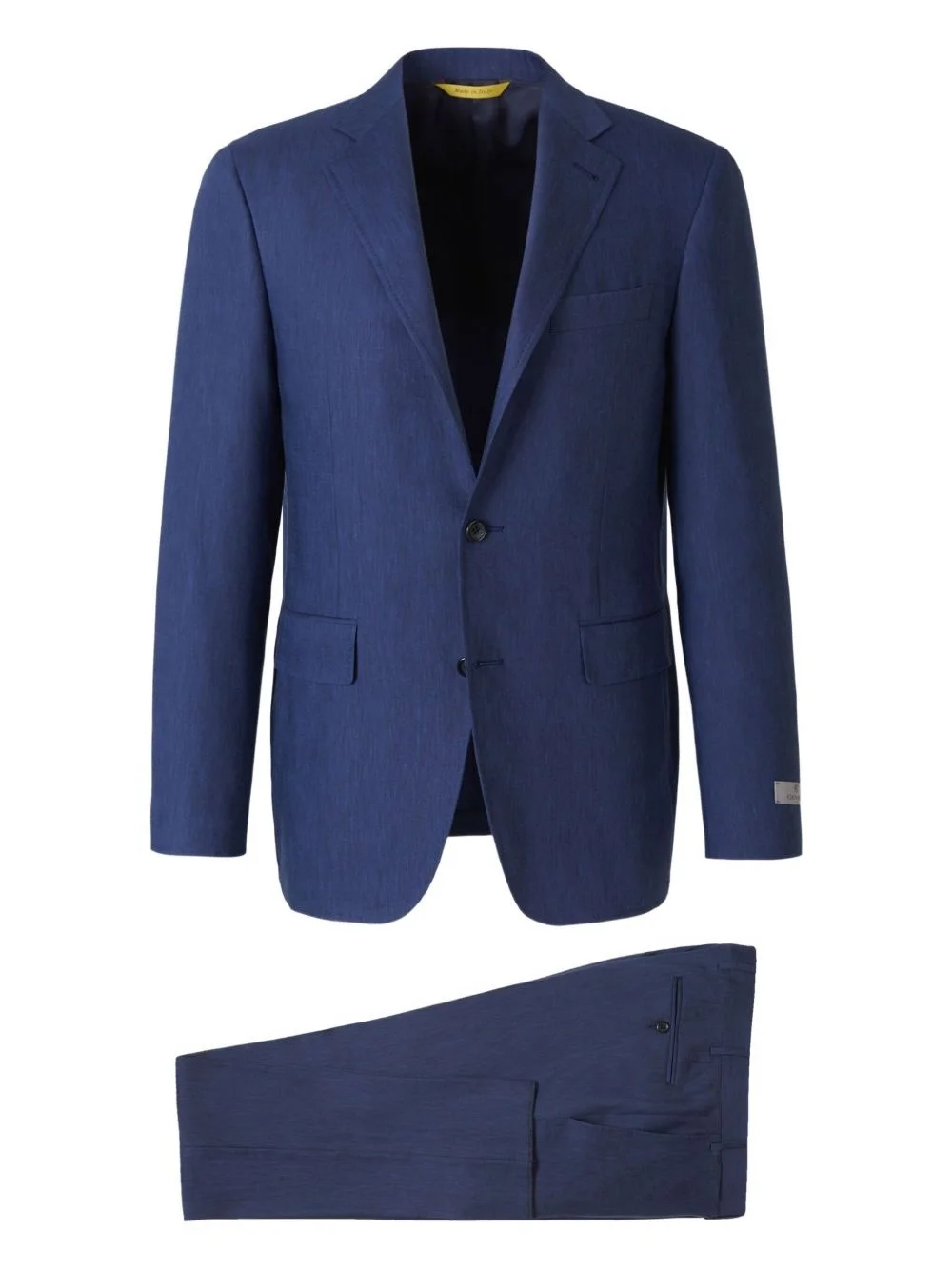 two-button flap-pocket suit - 1