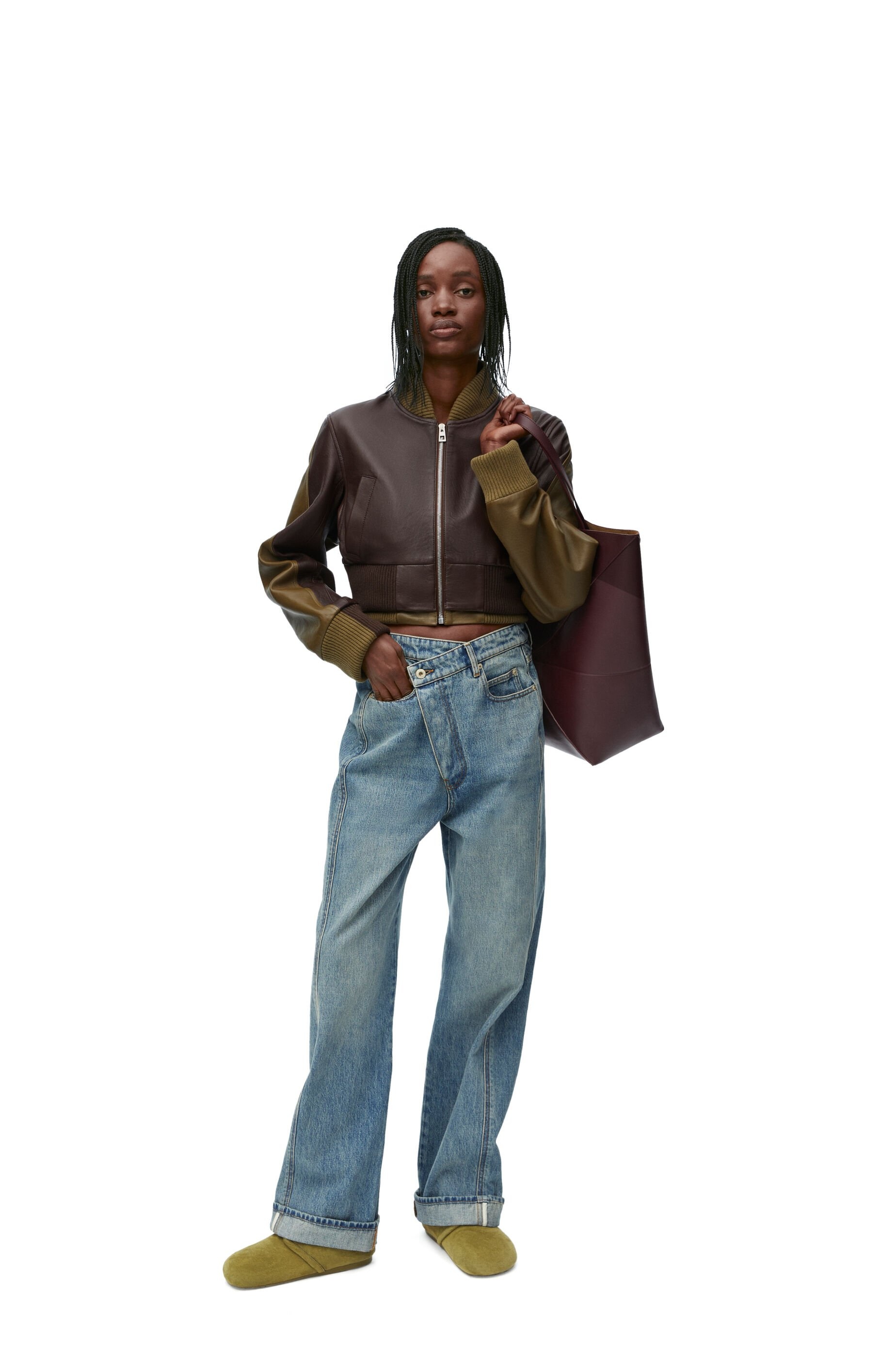 Deconstructed jeans in denim - 2