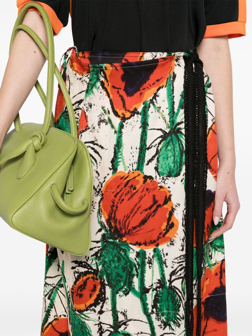 wrap midi skirt - 5