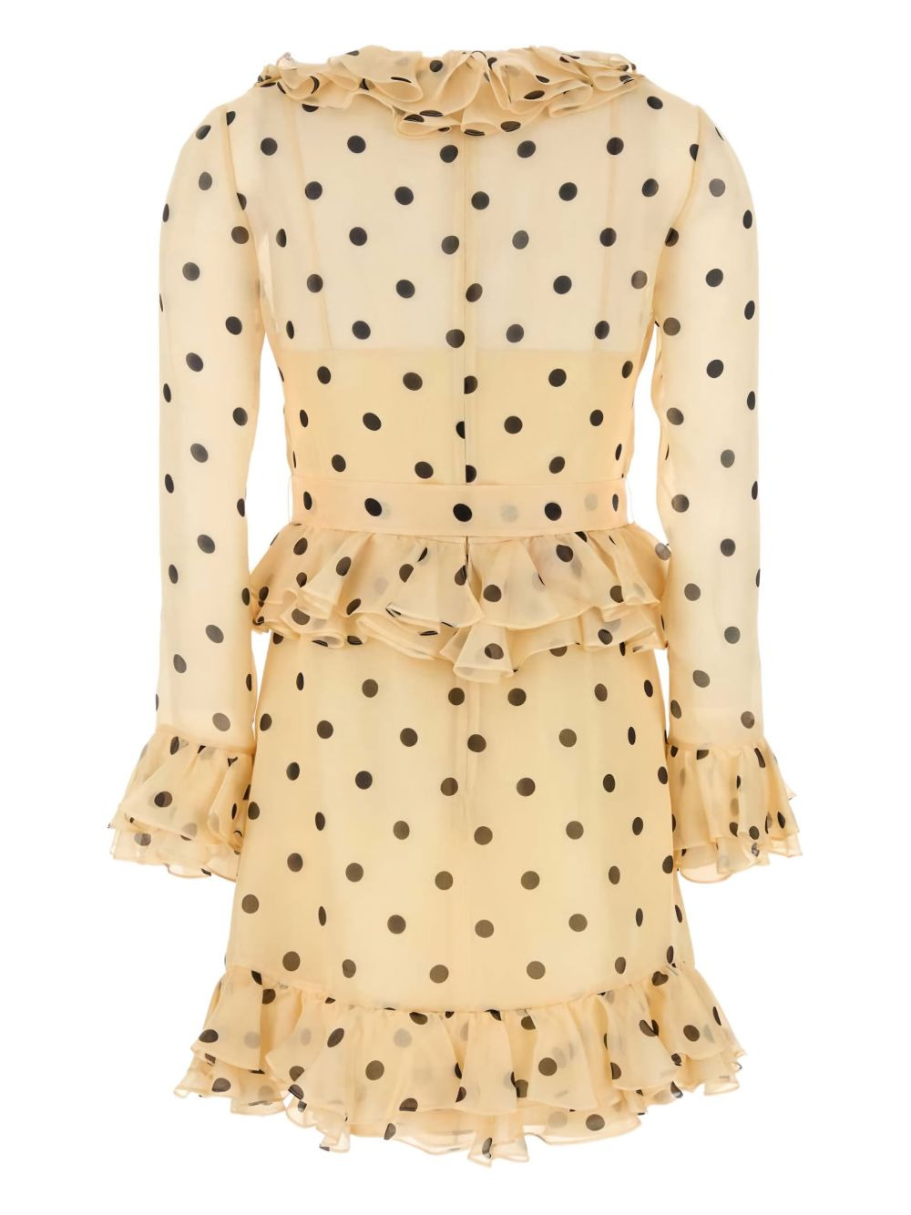polka dot mini dress - 2