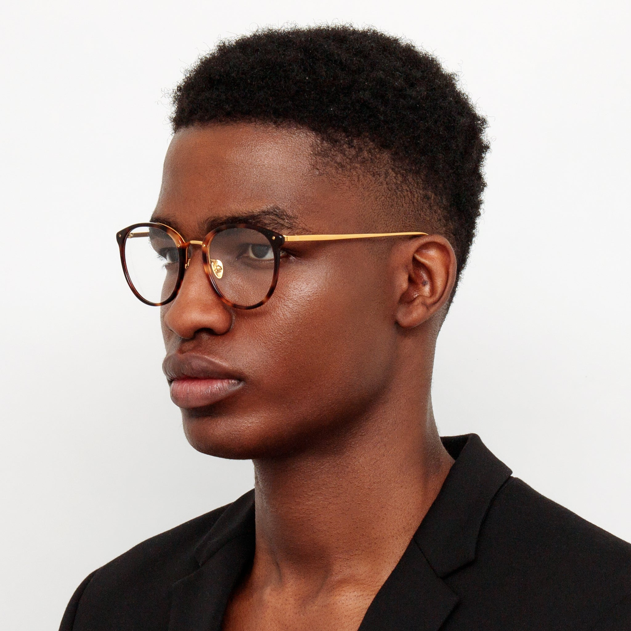 Calthorpe  Men's Optical Frame in Tortoiseshell - 4