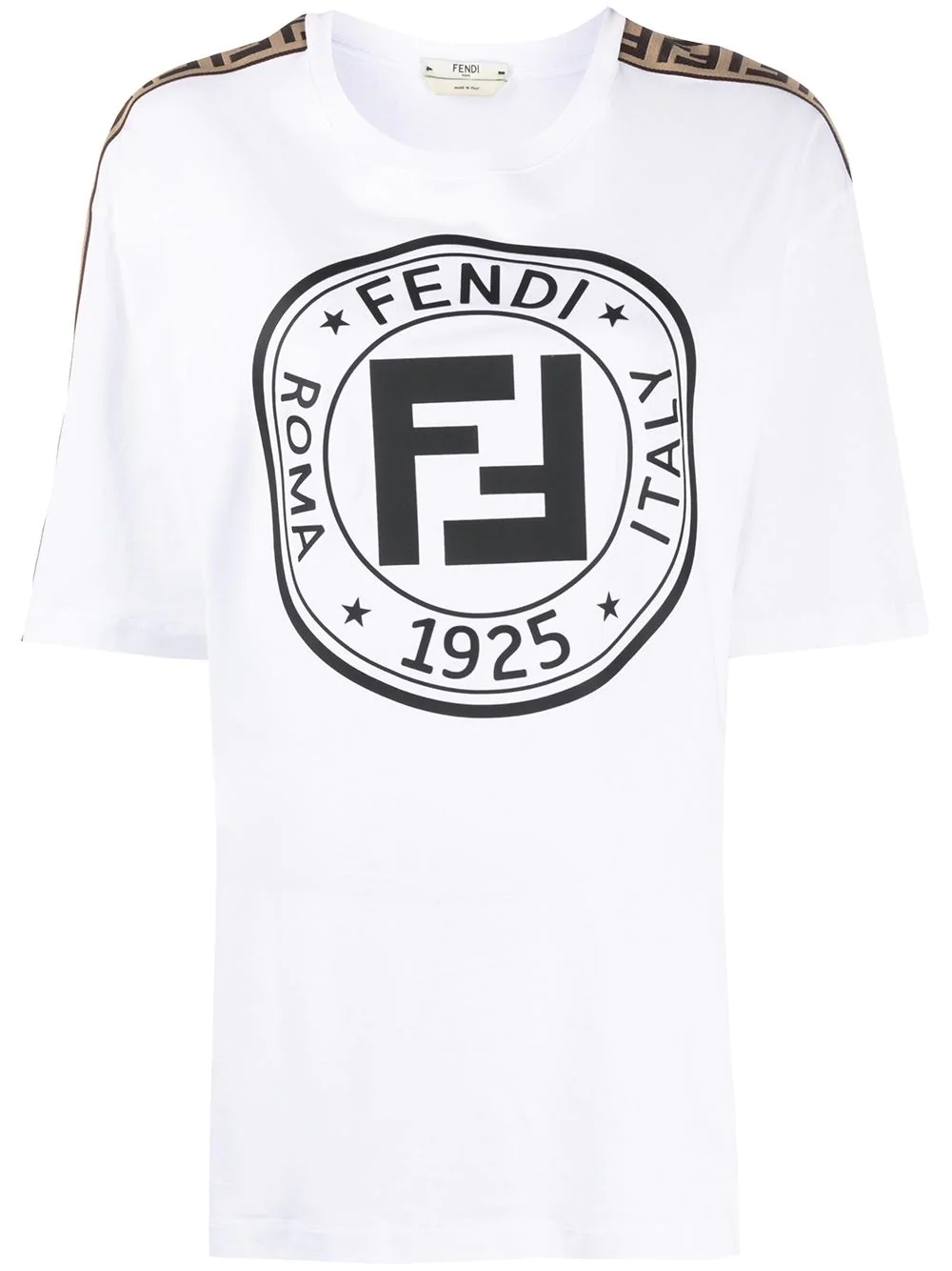 Fendirama logo-print T-shirt - 1