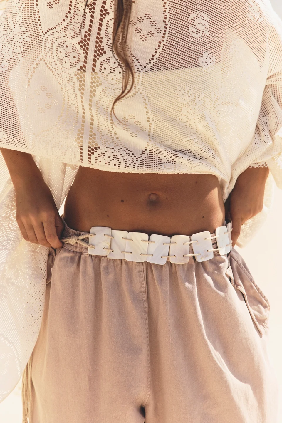 Sun Faded Wrap Belt - 1