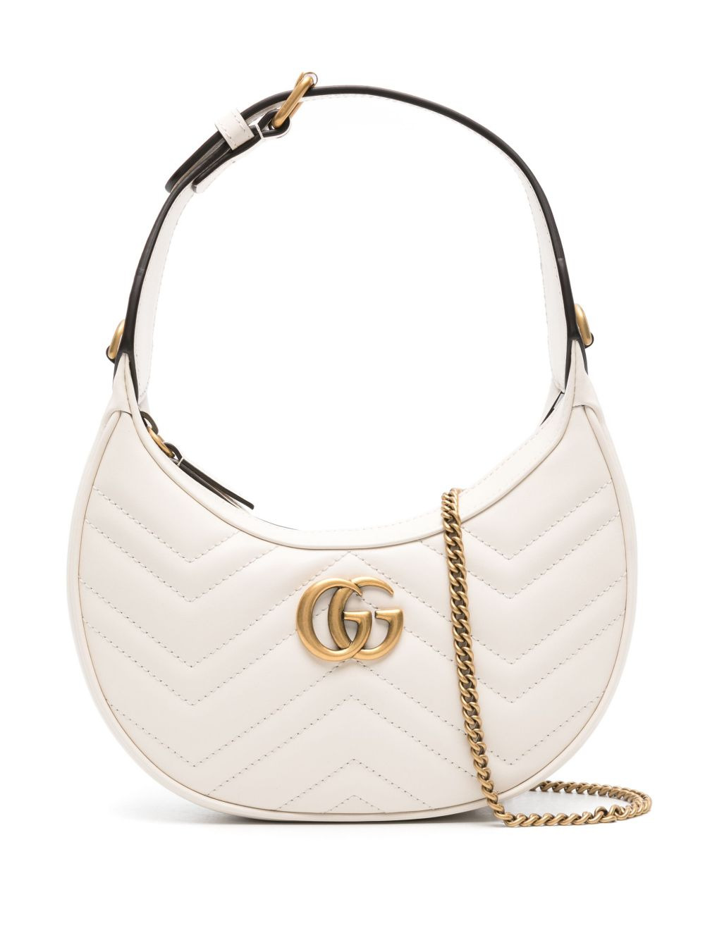 GG Marmont half-moon shaped mini bag - 1