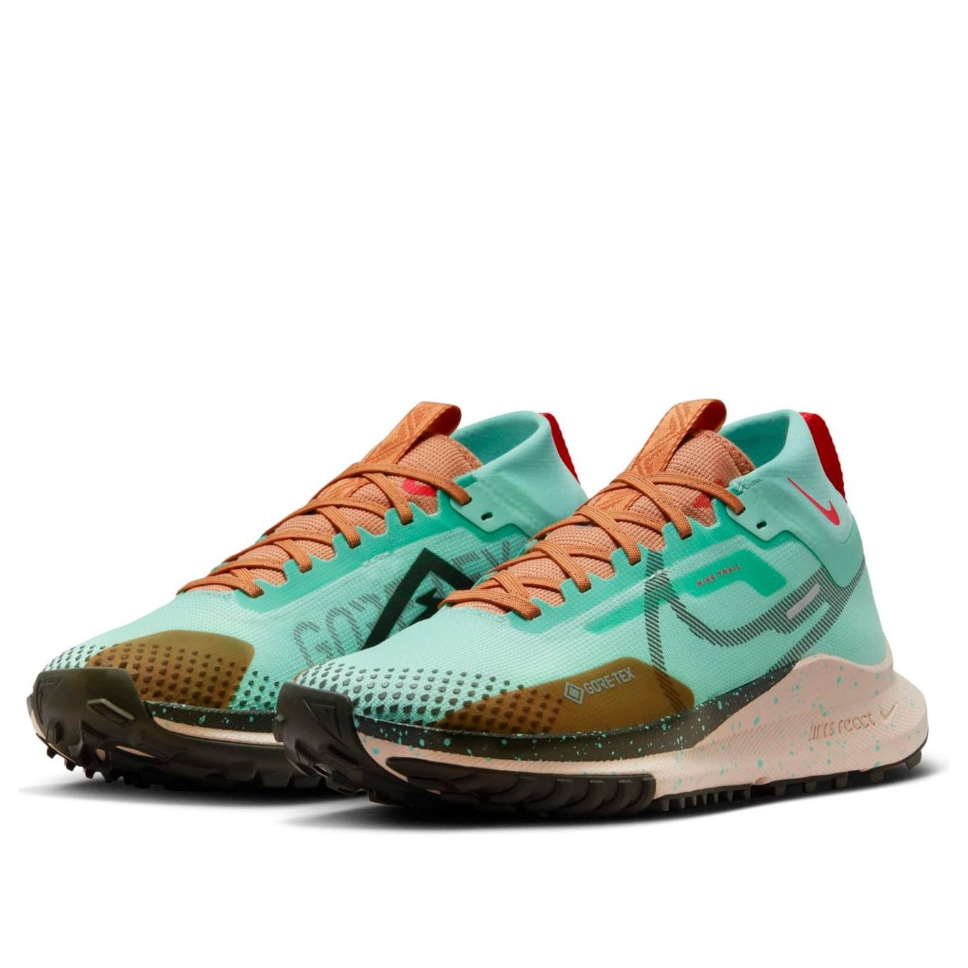 (WMNS) Nike Pegasus Trail 4 Gore-Tex 'Teal' DJ7929-301 - 3