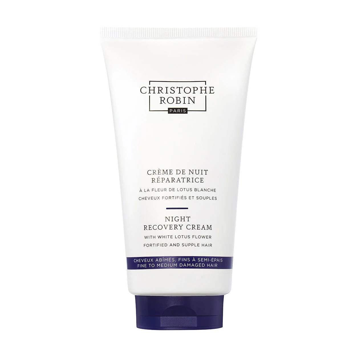 Night Recovery Cream With White Lotus Flower - 1