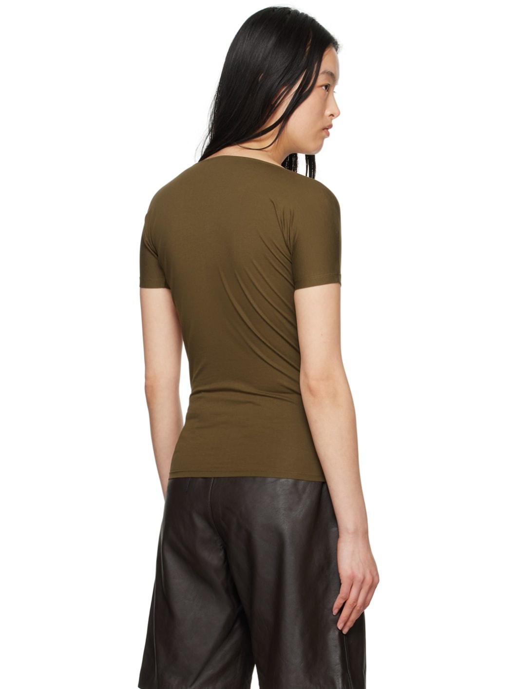 Brown Second Skin T-Shirt - 3