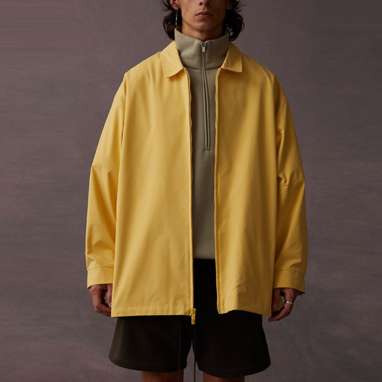 Fear of God Essentials SS23 LS Barn Jacket 'Light Tuscan' 202BT224192F - 2