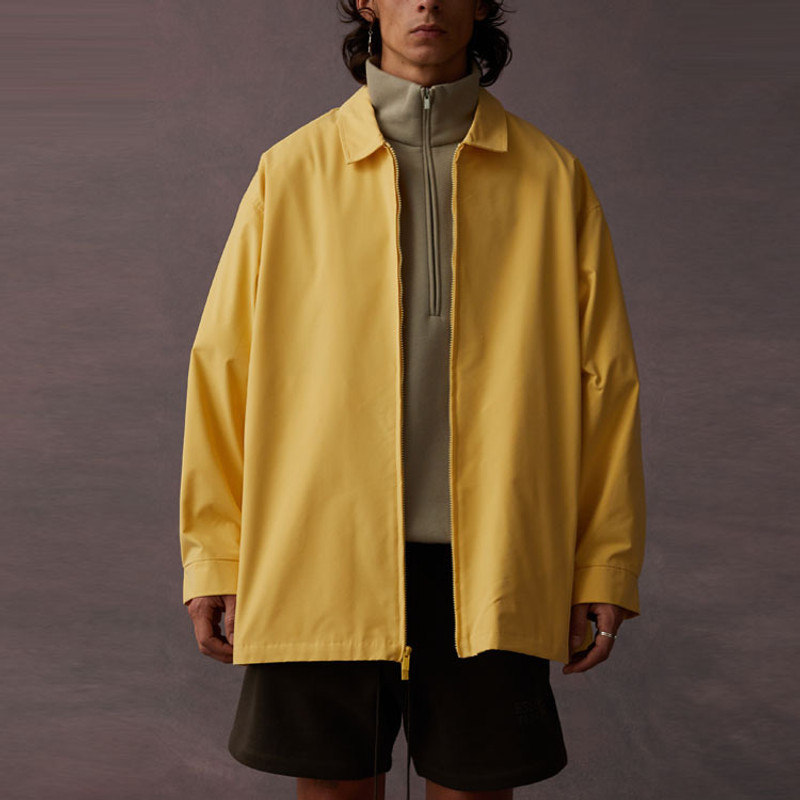 ESSENTIALS Fear of God Essentials SS23 LS Barn Jacket 'Light Tuscan' 202BT224192F outlook