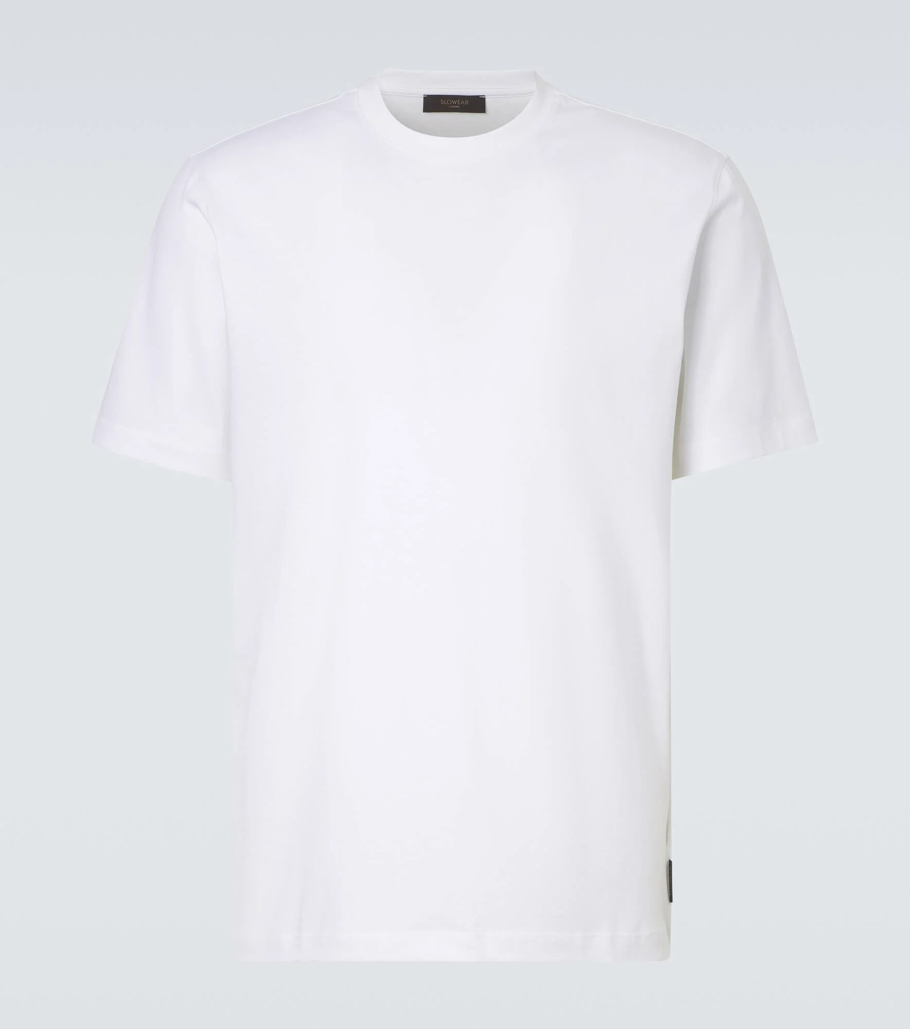Cotton and silk jersey T-shirt - 1