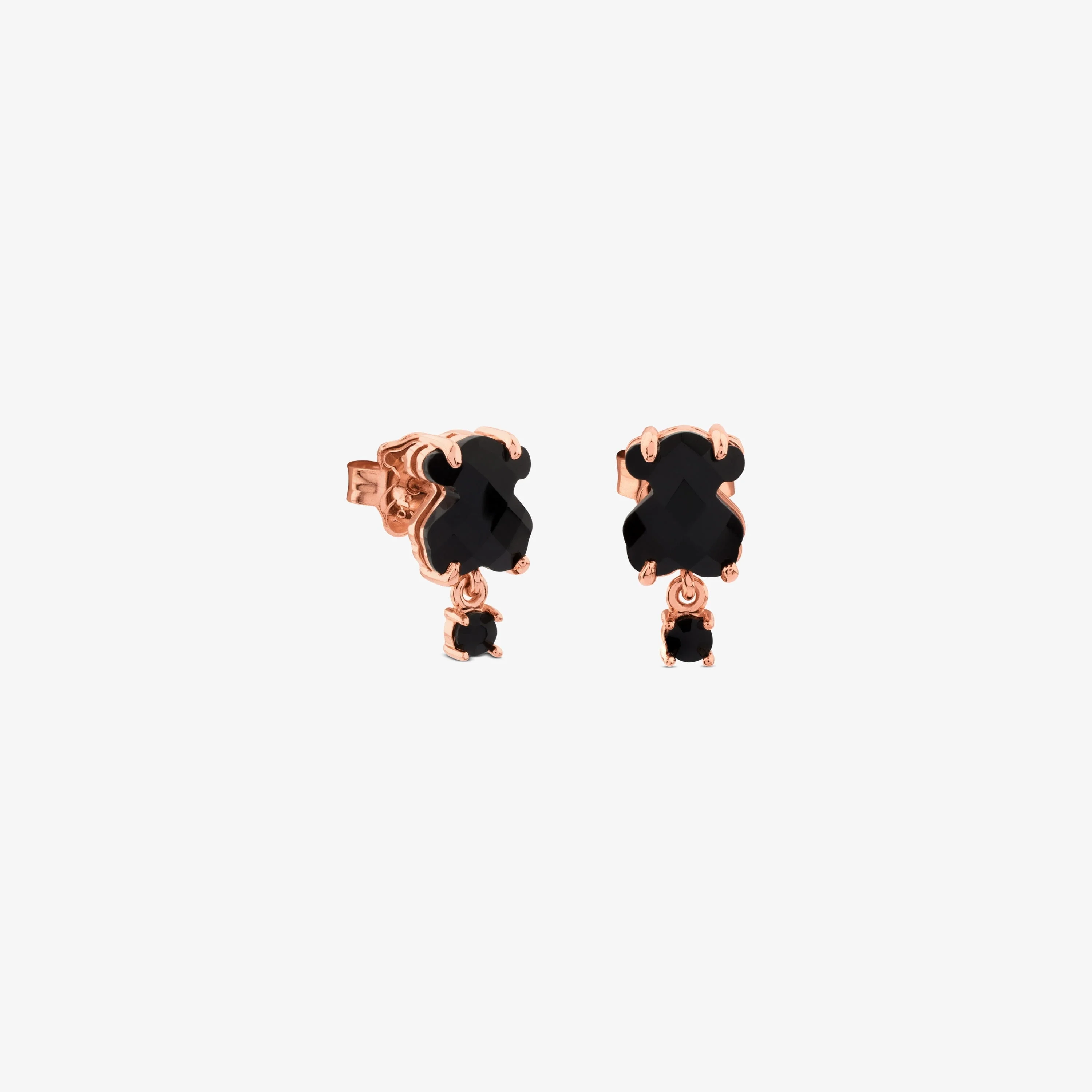 Rose 18K gold vermeil Erma Earrings - 1