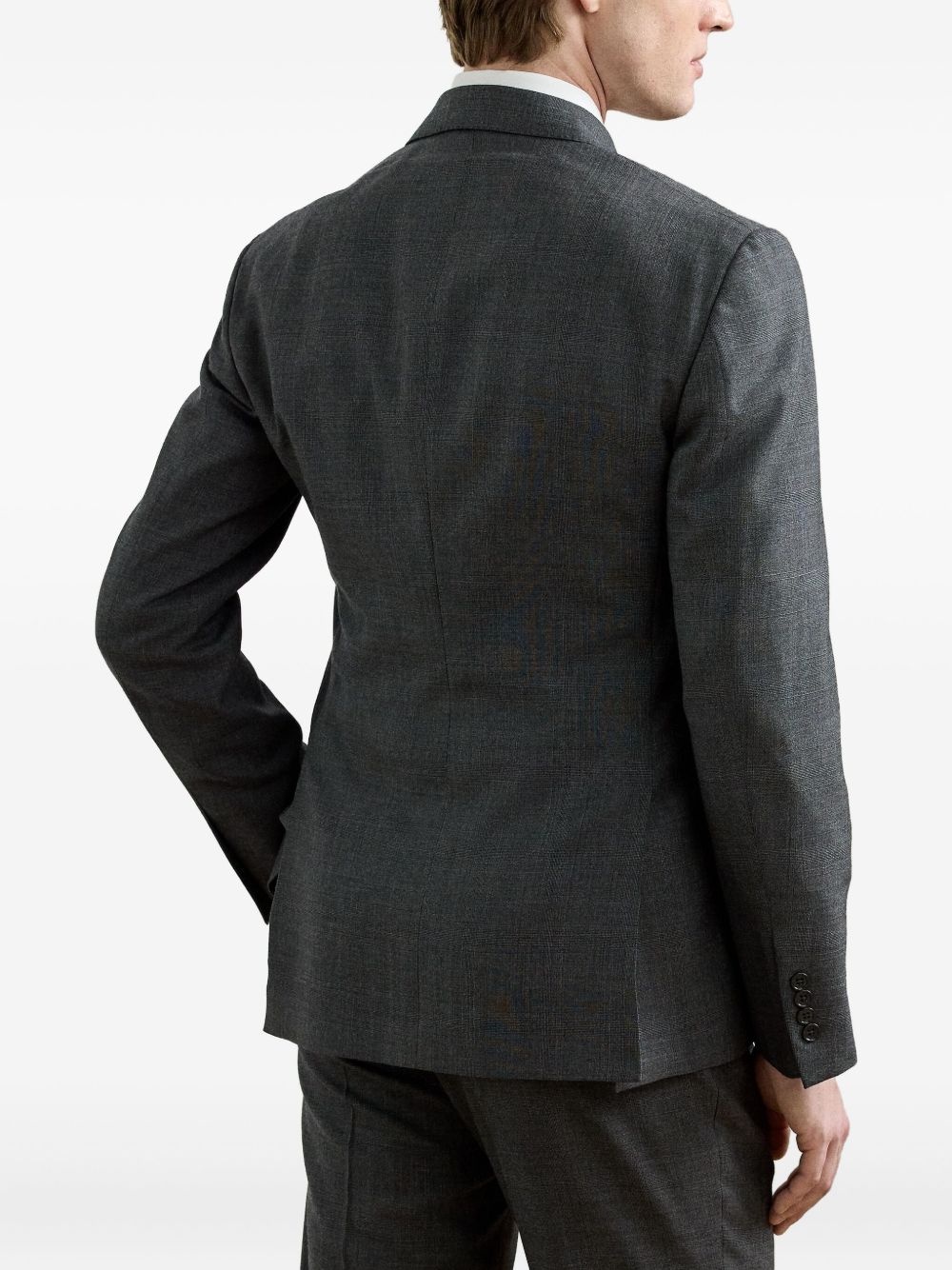 double-breasted tailored blazer - 4
