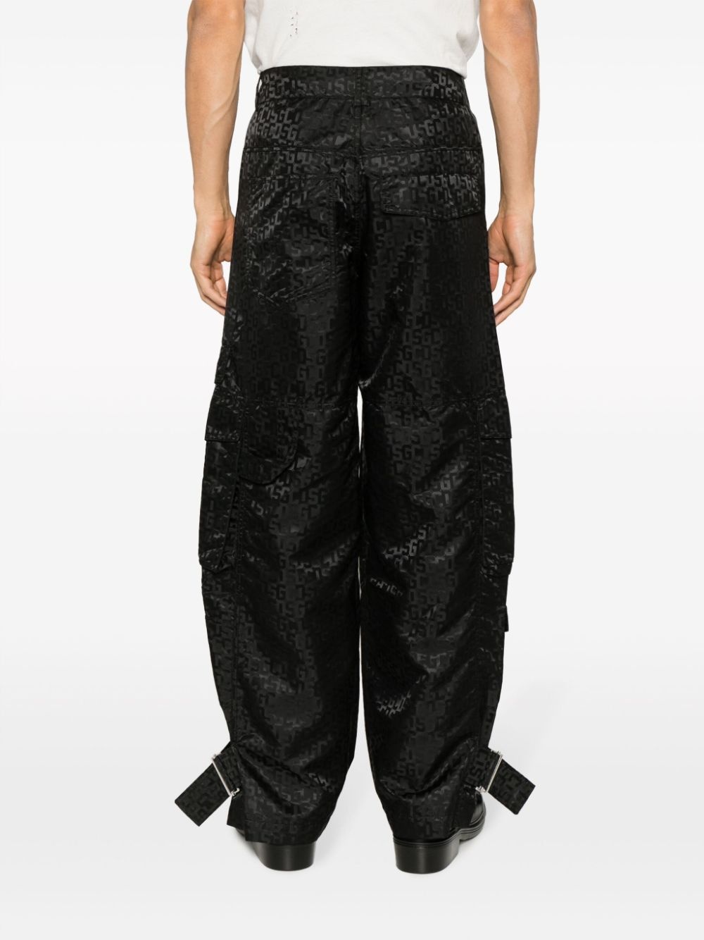 Monogram Ultracargo wide-leg trousers - 4