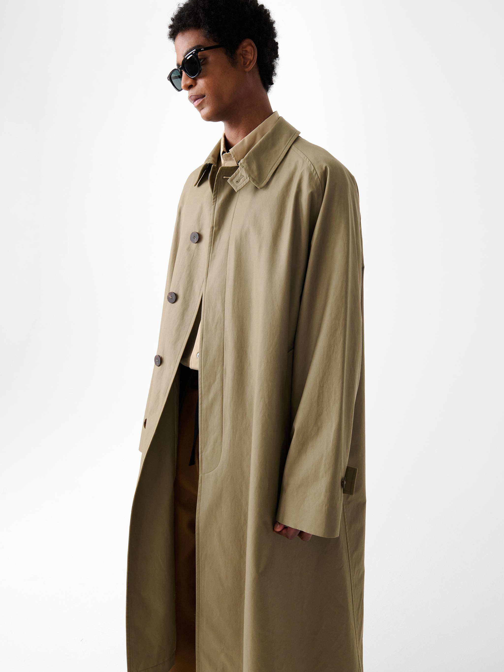 Crowe Coated Cotton Coat - 4