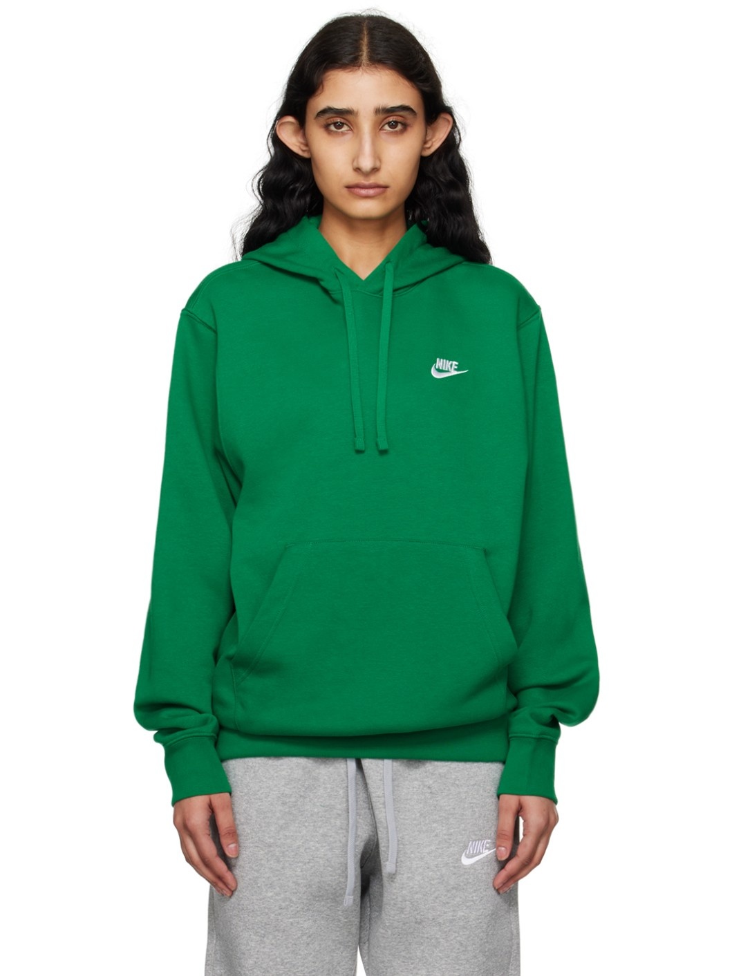 Green Sportswear Club Hoodie - 1