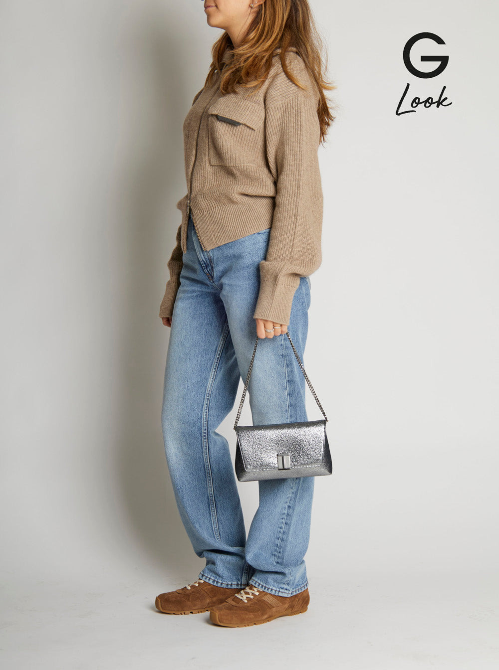 Tom Ford Women Laminated Hammered-Effect Fabric Mini Bag - 6