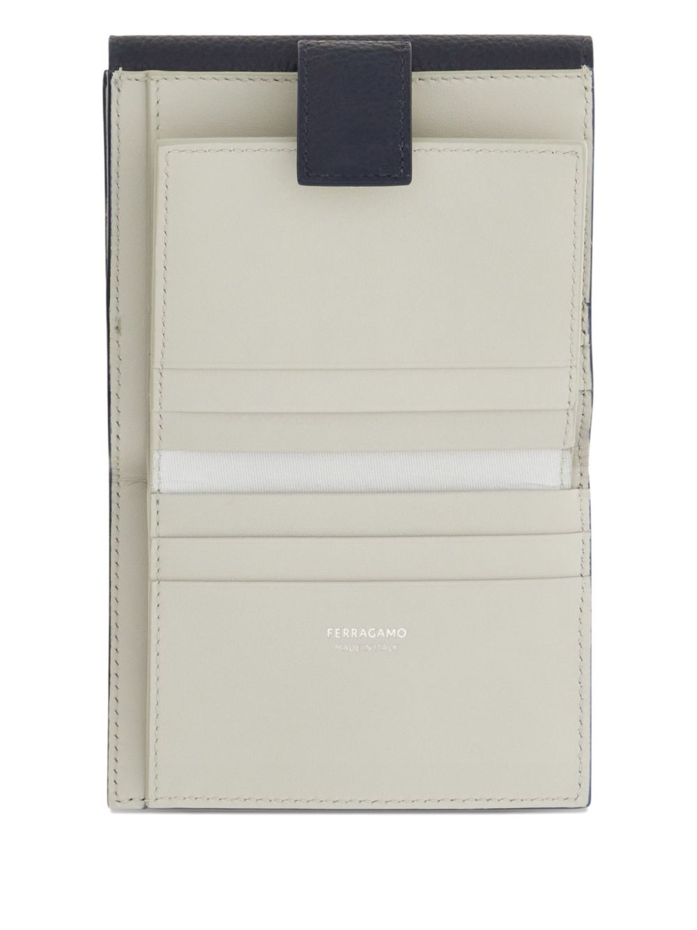 Gancini compact calfskin wallet - 4