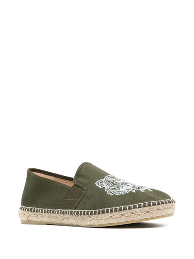 KENZO Tiger embroidered espadrilles outlook