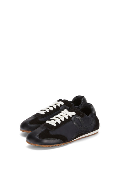 Loewe Ballet runner in nylon and leather outlook