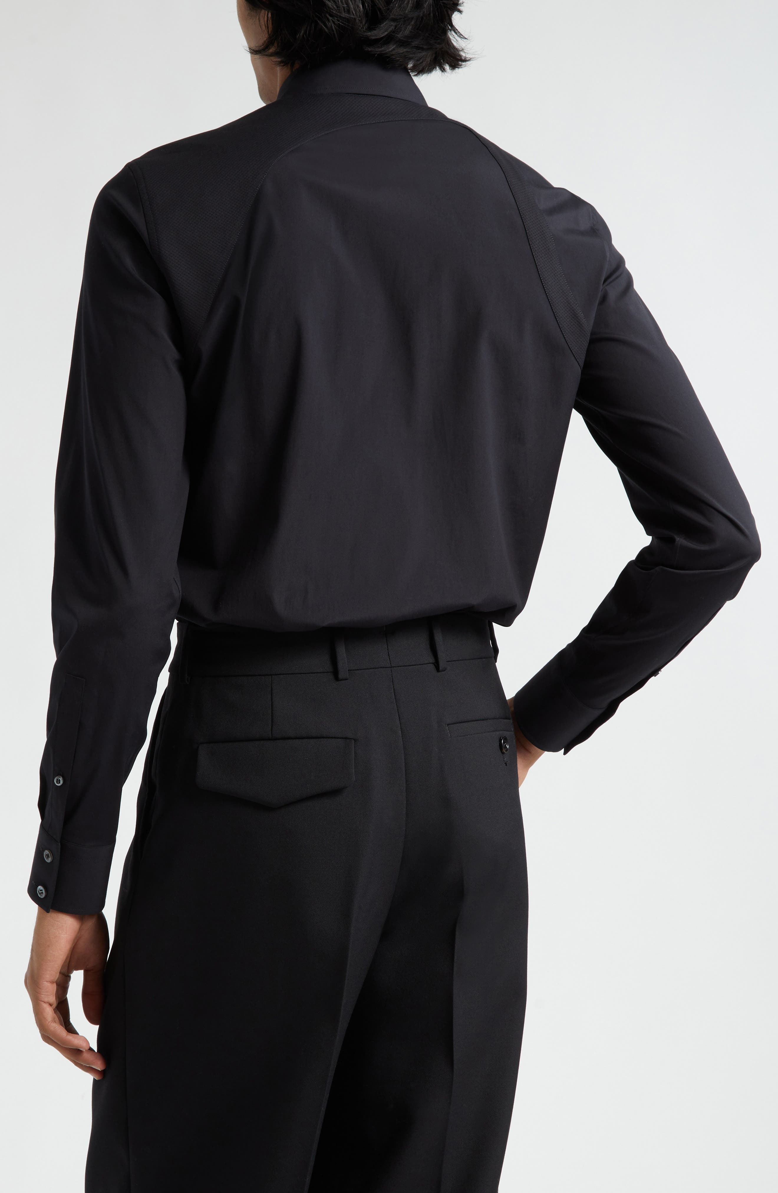 Harness Stretch Poplin Men's Button-Up Shirt - 3