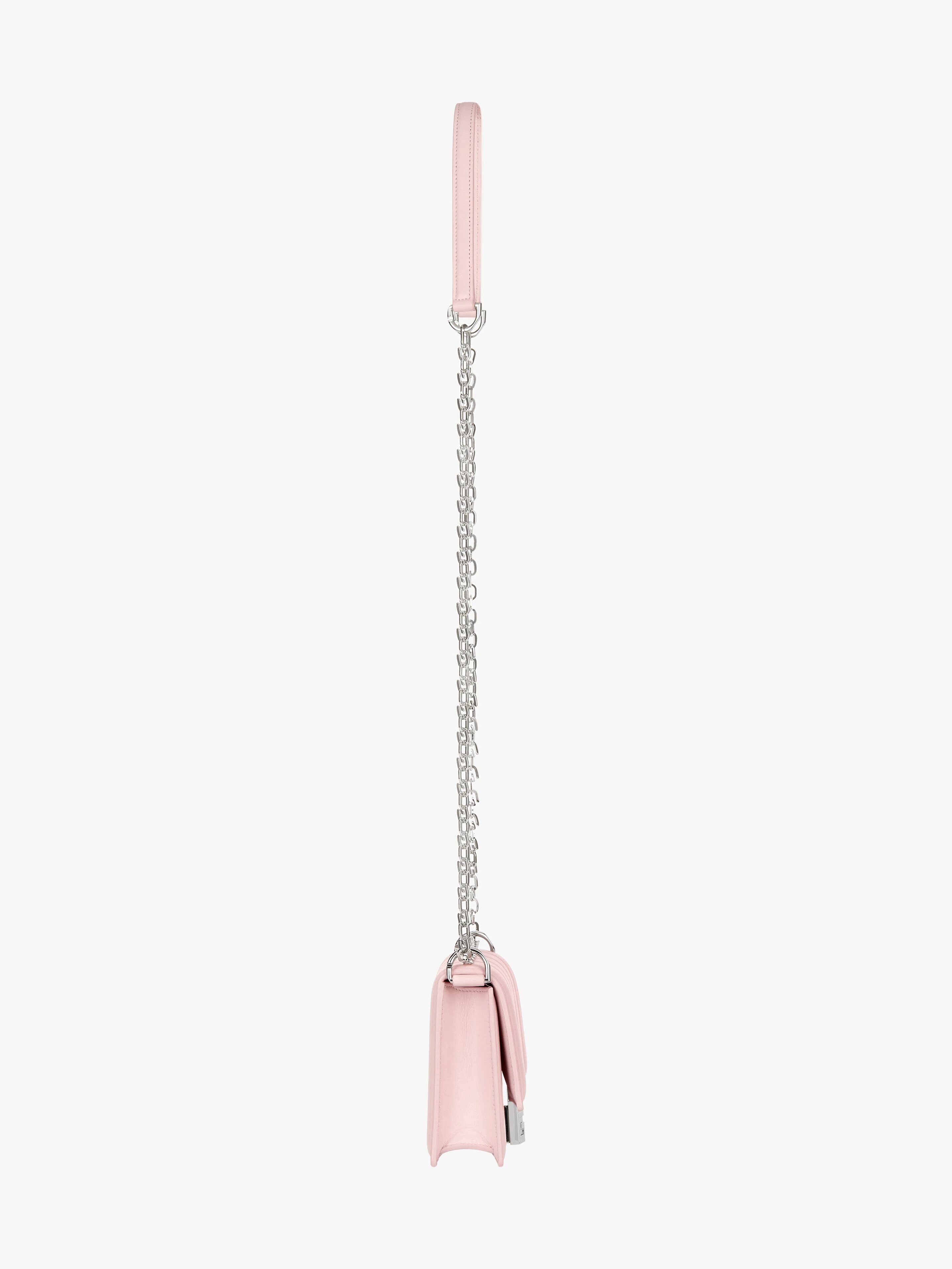 SMALL 4G BAG IN PADDED LEATHER WITH CHAIN - 4