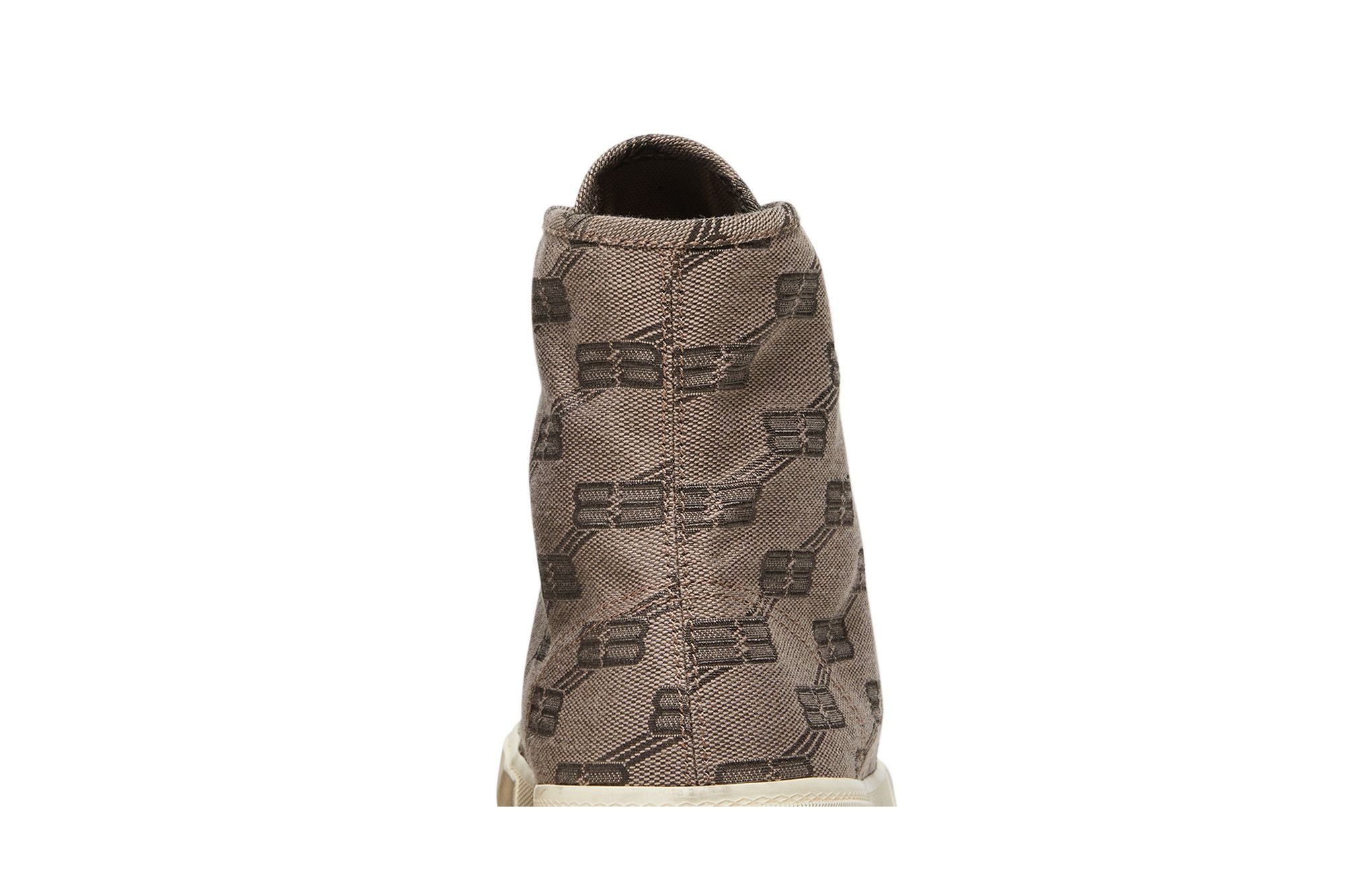 Balenciaga Paris High 'BB Monogram - Dark Mink Grey' - 7