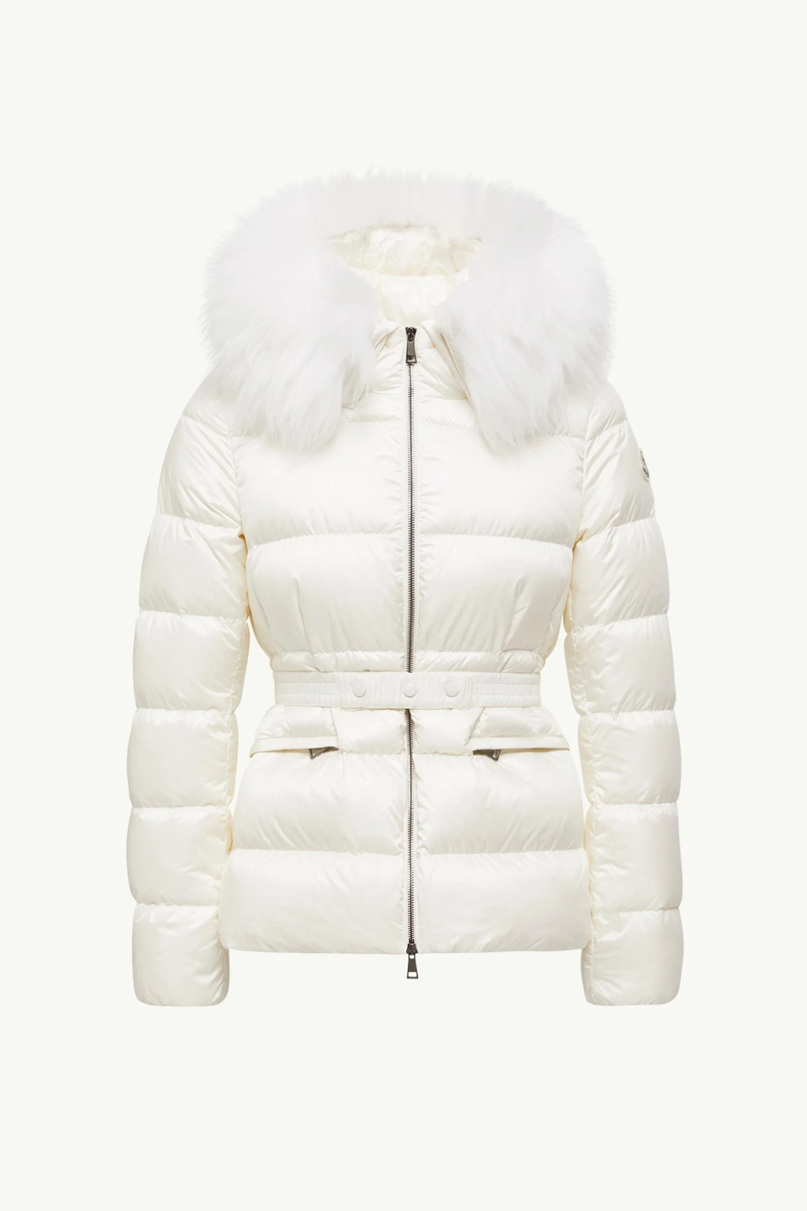 Boed Hooded Shearling-Trimmed Short Down Jacket - 1