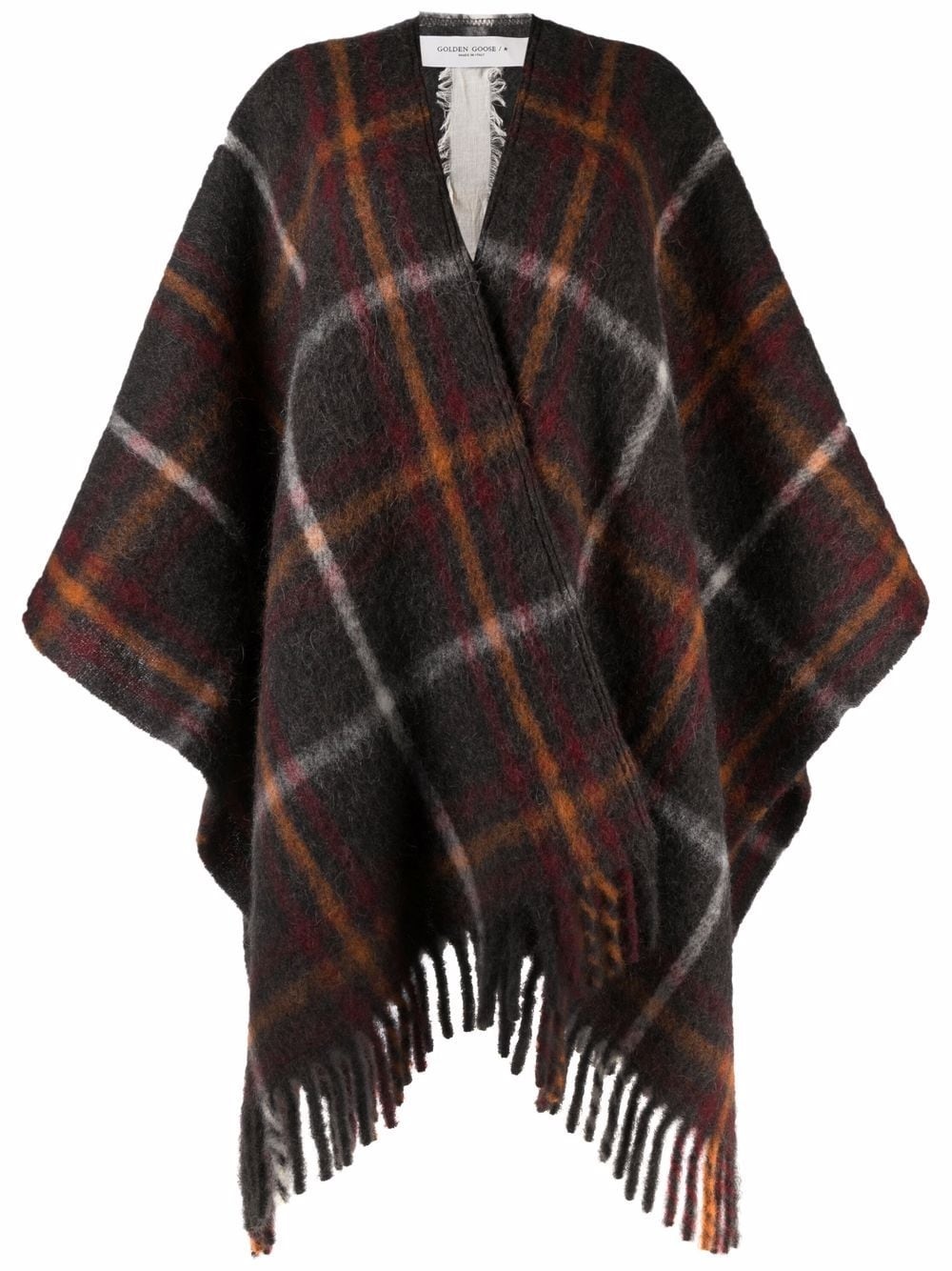 tartan cape-coat - 1