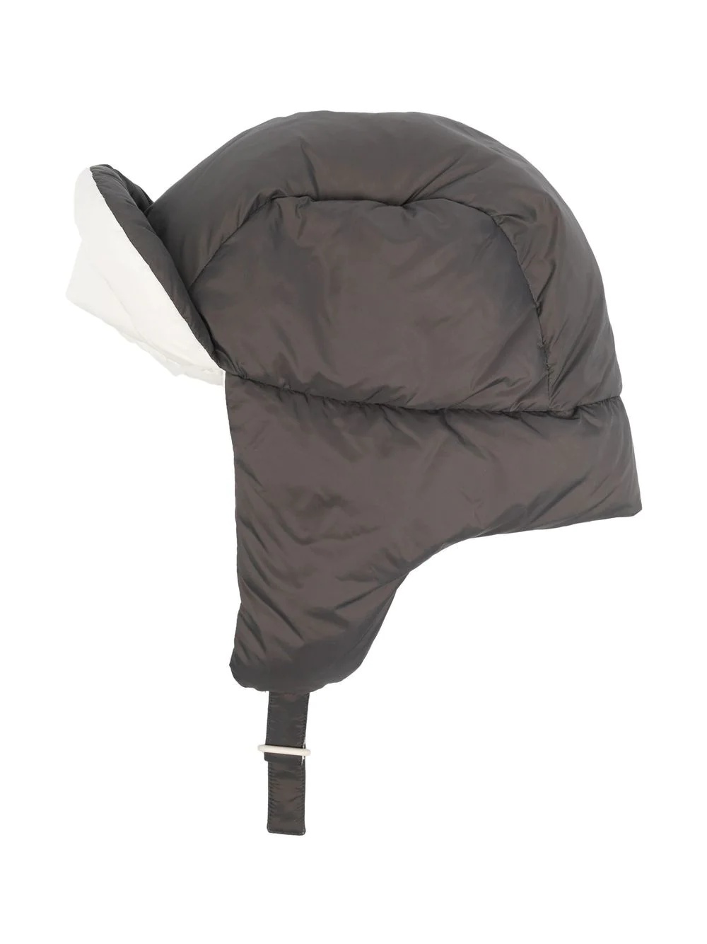 reversible quilted side-flap hat - 3