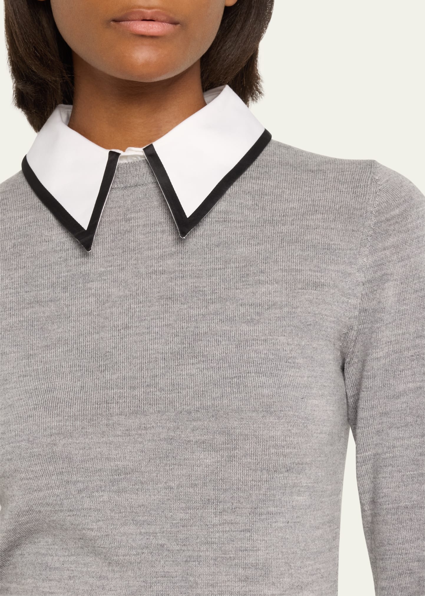 Porla Collared Sweater - 5