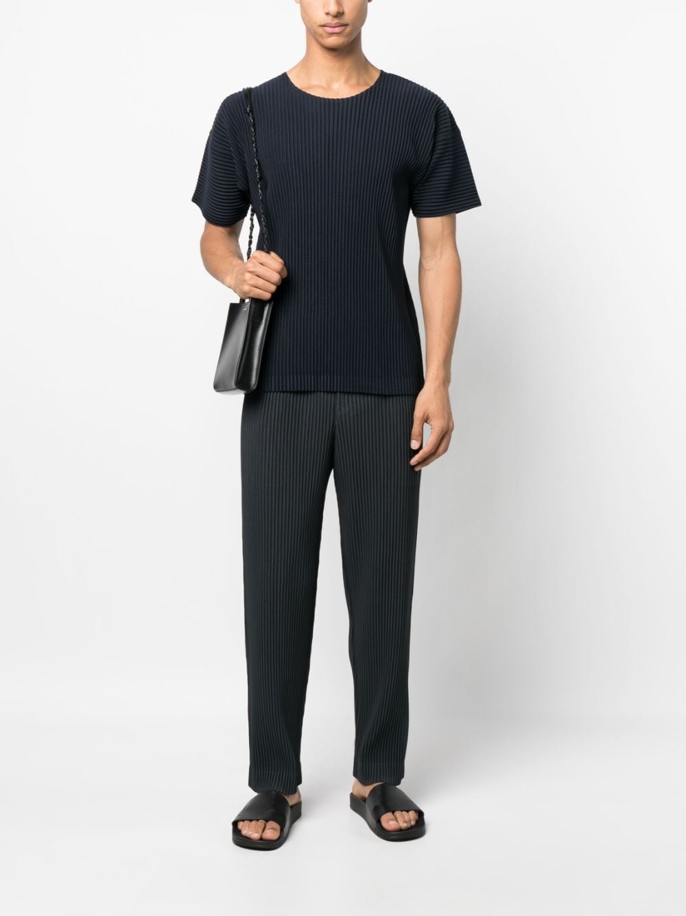 ribbed-effect T-shirt - 2