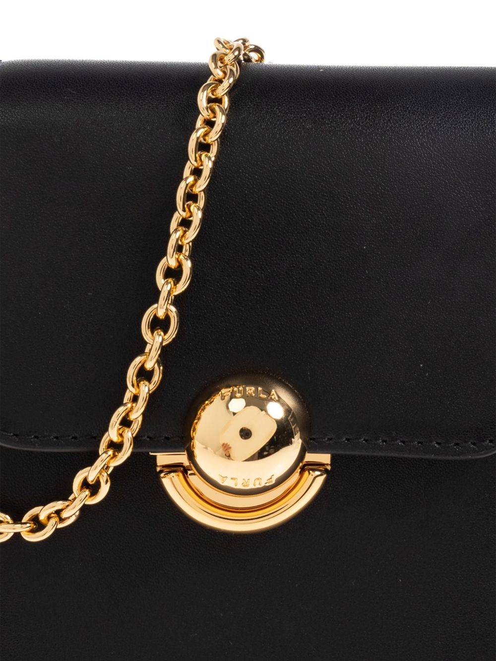 chain-strap flap tote bag - 4