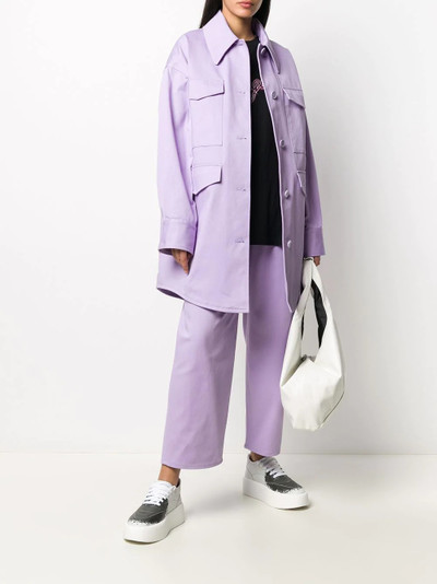 MM6 Maison Margiela oversized button-up jacket outlook