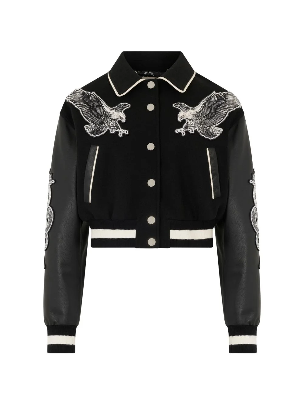 varsity jacket tattoo strass - 1