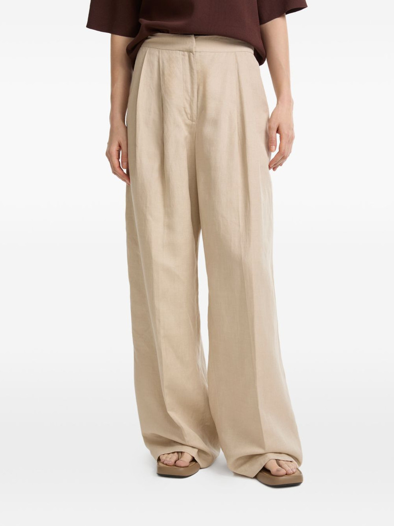 pleated palazzo pants 4